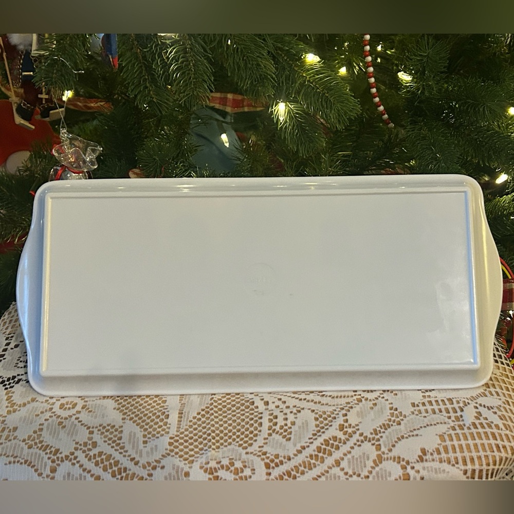 4/$20🌷🕌Vibrant Easy Life Melamine Appetizer/Dessert Tray - 💙🚪Moroccan Doors 🚪💙 - Picture 10 of 11